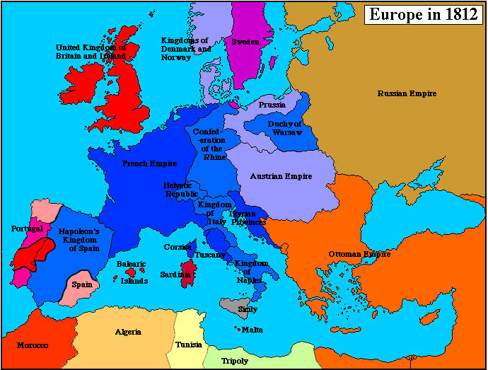 Napoleonic Europe 1812 - Mrs. Flowers History